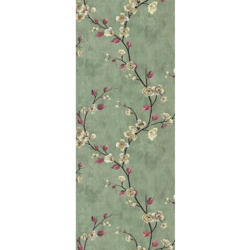Jeedeson Green Floral Pattern Wallpaper Designs 17.7 in. x 9.8 ft. (Covers 29.1 Sq. ft.)