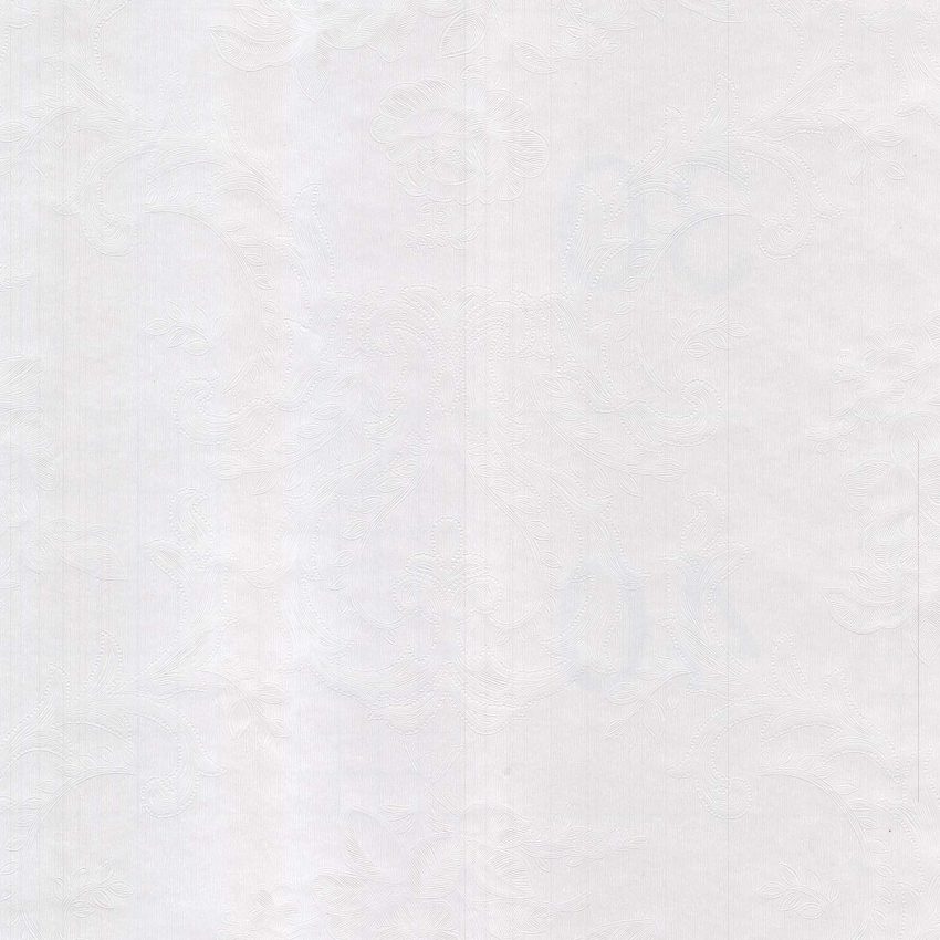 Jeedeson 3D Embossing White Wallpaper Home Decoration, Special and Romantic (Covers 29.1 Sq. ft.)