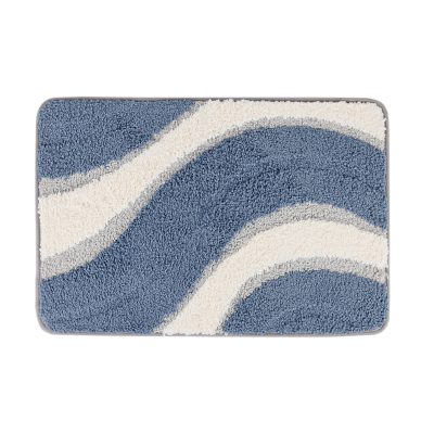 Jeedeson 40*60CM Best Wave Bath Mat, Durable Odor-Resistant Non Slip Mildew Resistant
