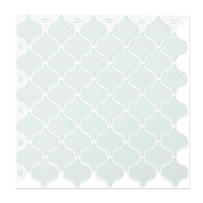 Jeedeson 10*10in Peel Stick Backsplash Tiles for Bedroom Bathroom Modern Moisture-Resistant (10-Pack)