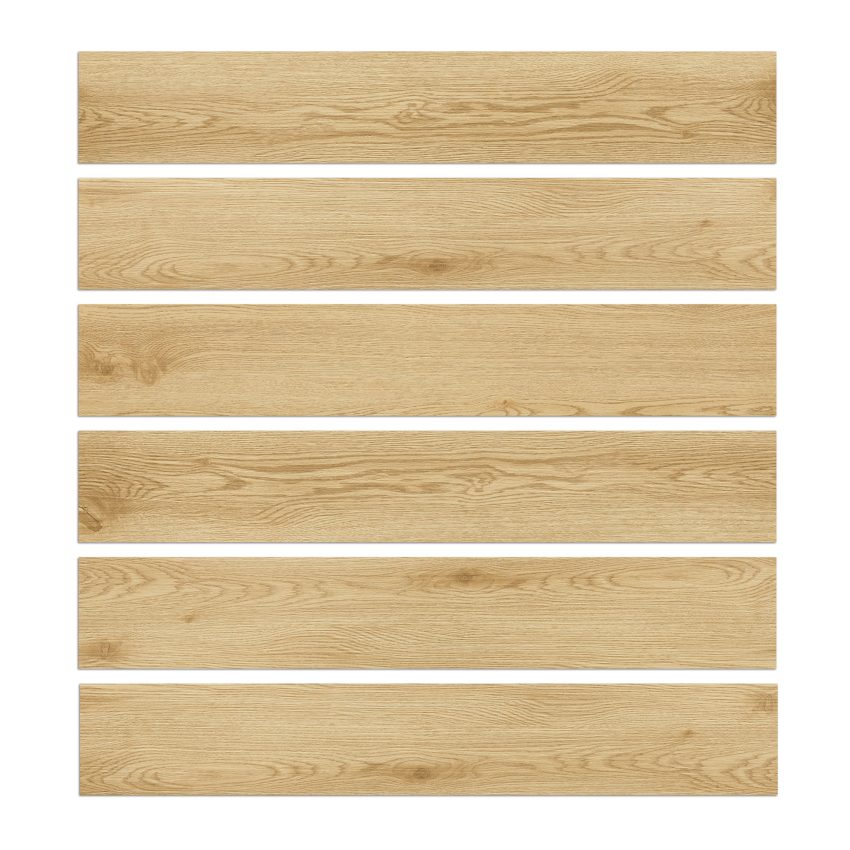 Jeedeson 1.5mm Thickness Matte Oak Color Vinyl Flooring for Home and Office 18PCS
