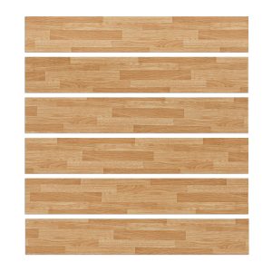 Jeedeson 1.8MM Thickness Light Oak PVC Flooring,UV Coated Easy Installation 15PCS