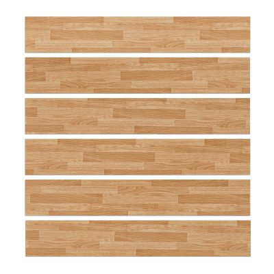 Jeedeson 1.8MM Thickness Light Oak PVC Flooring,UV Coated Easy Installation 15PCS