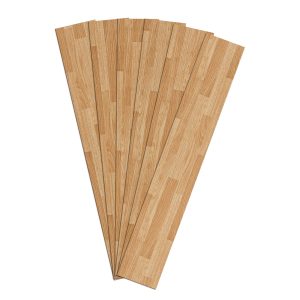 Jeedeson Light Oak Vinyl Floor Covering Scratch Resistant and Waterproof ,1.8mm Thick (30-Pack)