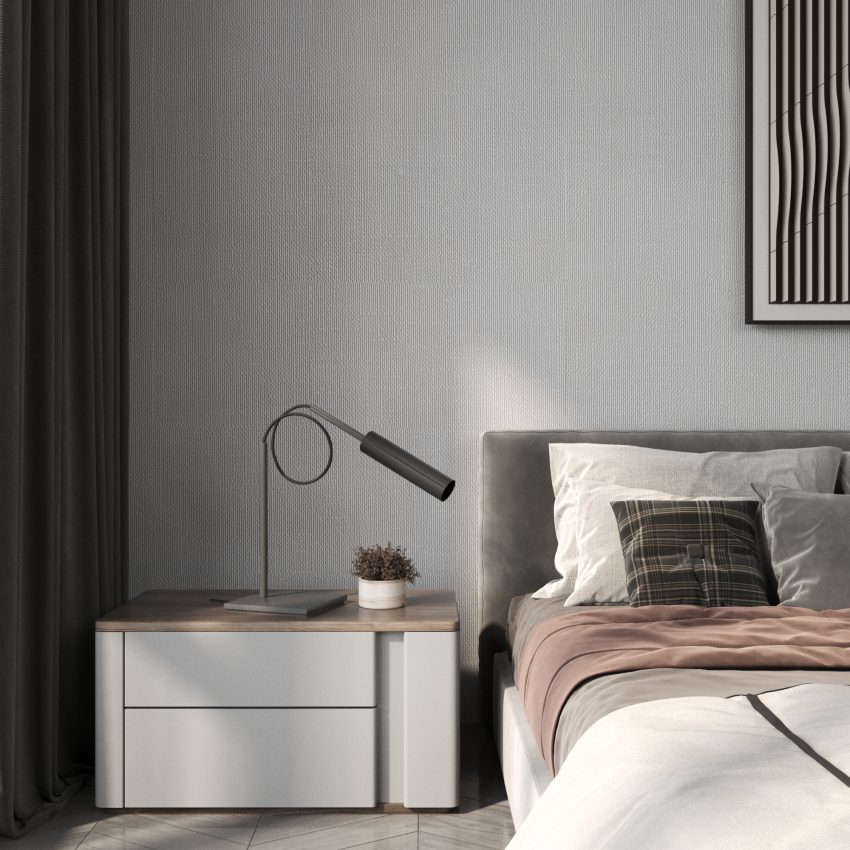 Jeedeson Light Gray Wall Paper Peel and Stick Modern,Easy installation(Covers 25.48 Sq. ft.)