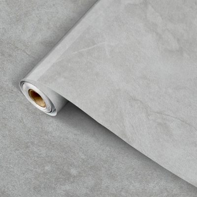 Jeedeson Dark Gray Self-Contained Adhesive Kitchen Wallpaper, Easy to Clean 0.18MM Thickness