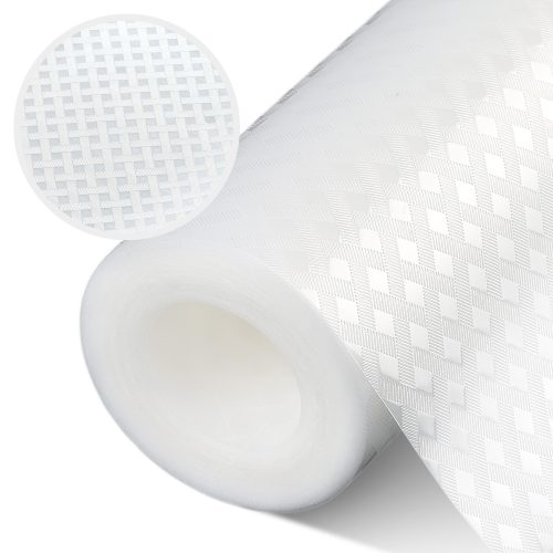 Jeedeson Non-Adhesive Shelf Liner,Waterproof Non-Slip Cabinet Liner 17.72 × 236.2 in