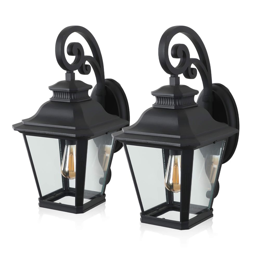 Porch Lights Outdoor Light Wall Mount, Aluminum Anti-Rust Waterproof