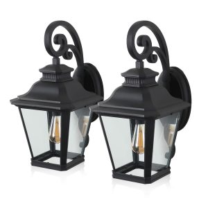 Porch Lights Outdoor Light Wall Mount, Aluminum Anti-Rust Waterproof