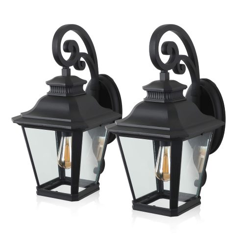 Porch Lights Outdoor Light Wall Mount, Aluminum Anti-Rust Waterproof