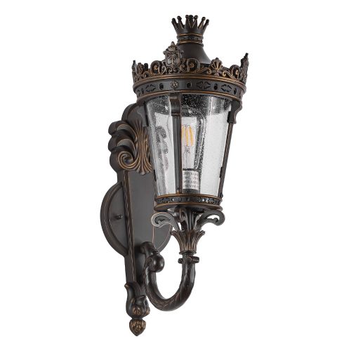 Waterproof Outdoor Wall Mounted Light Fixtures, Modern Front Porch Exterior Lighting, E26 Socket Compatible