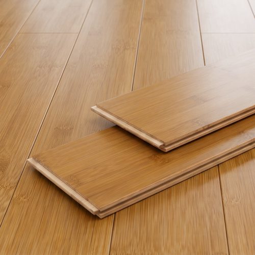Click Lock Bamboo Flooring – Honey, 5.12″ Wide Plank, 20 Sq Ft per Box