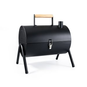 Charcoal Grill Double-Grate with Dual Charcoal Pans, Outdoor BBQ Grill for Backyard & Patio (Black)