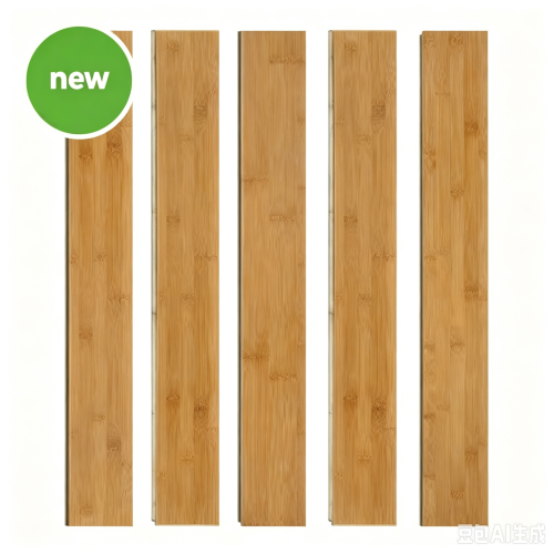 Click Lock Bamboo Flooring – 5.12″ Wide Plank, Light Honey